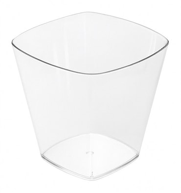 MONOUSO - Copo de Prova PS Transparente 200ml 7,2x4,5x7cm (25 Uds)