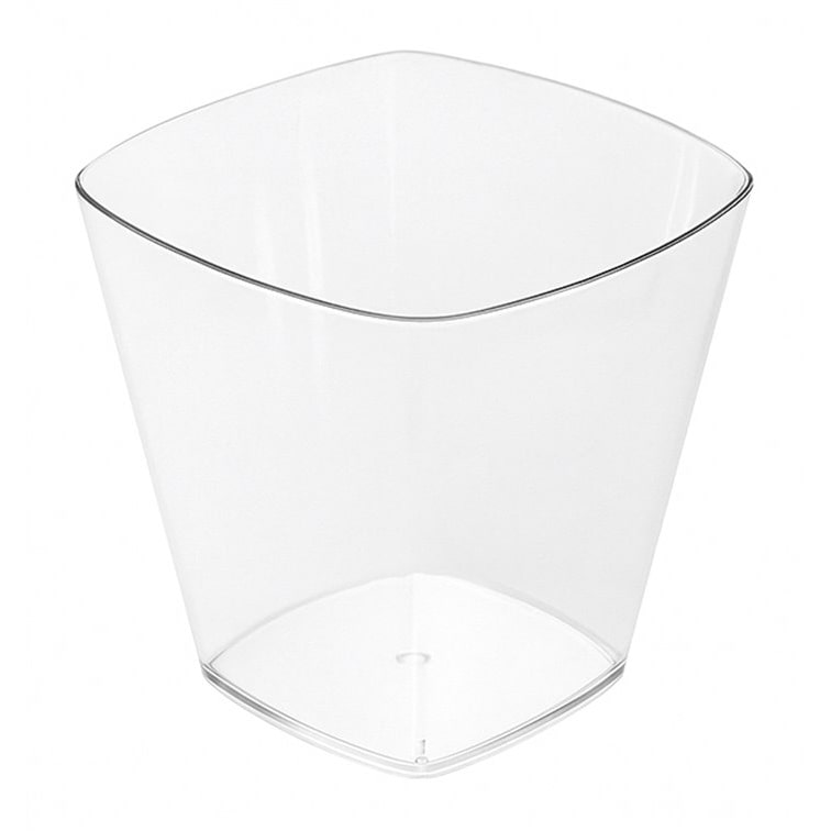 MONOUSO - Copo de Prova PS Transparente 200ml 7,2x4,5x7cm (25 Uds)