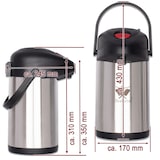 thumbnail of Beeketal Thermoskanne Pumpkanne Isolierkanne Kaffeekanne BPK35