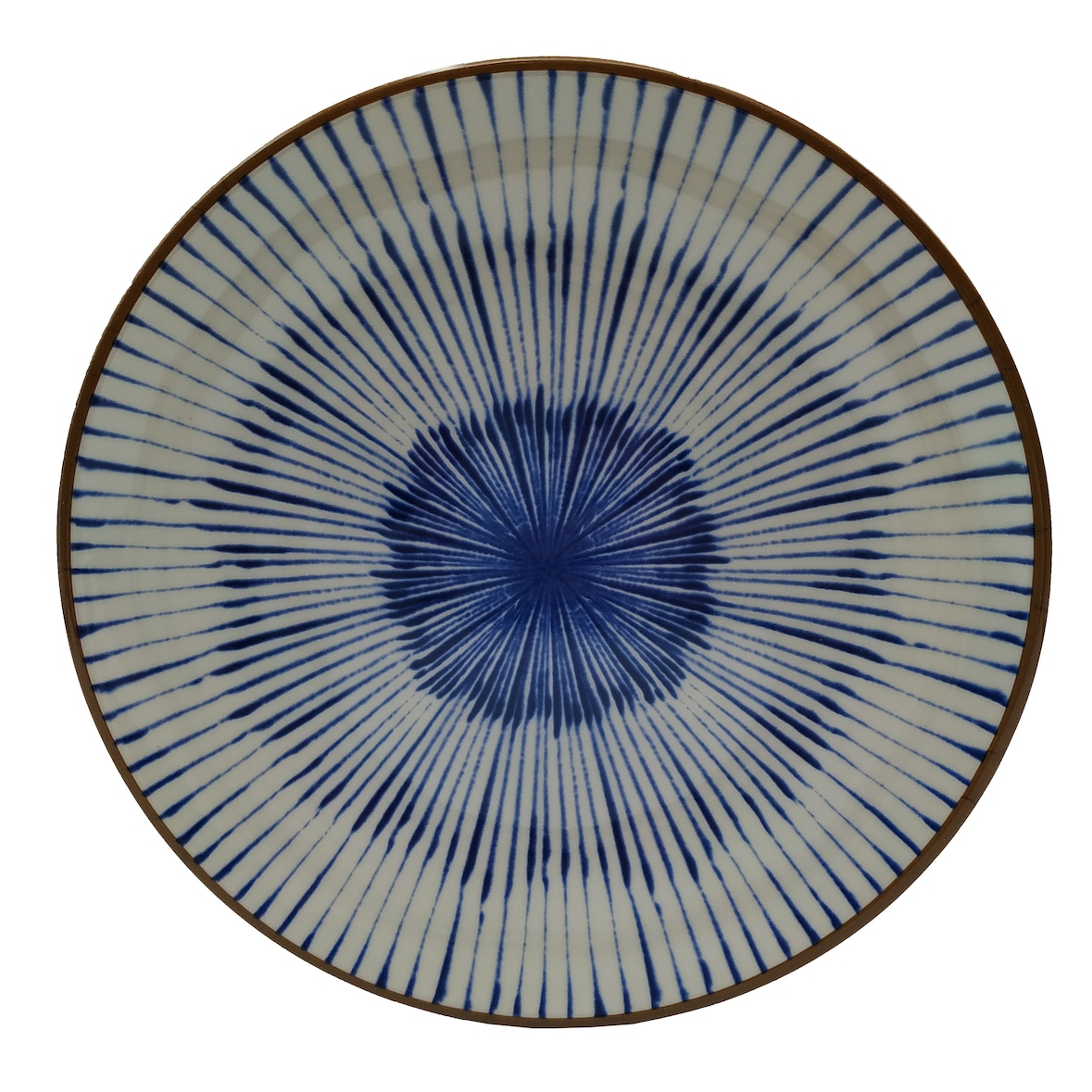 ADRIER - CHRP25-CB Pack de 6 Unidades - Plato llano Melamina Colección Chambao - Diámetro 25 cm - Altura 3 cm