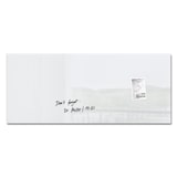 thumbnail of Sigel GL241 Glas-Whiteboard / große Glasmagnettafel Artverum, 55x130 cm, super-weiß