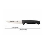 thumbnail of Arcos Cuchillo Cocina, Hoja de Acero Inoxidable NITRUM de 130 mm, Mango inyectado en Polipropileno, Color negro