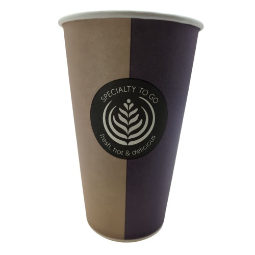 1000 Kaffeebecher 400 ml Ø 90 x 135 mm "Specialty to Go" – Coffee to Go Becher