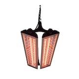 thumbnail of Lampe infrarouge double IR 3109RR 2P avec grille de protection - Émission à ondes courtes - Puissance 2 x 1500 W - Tension 230 V