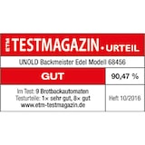 thumbnail of Unold Backmeister® Edel 68456 - Brotbackautomat Edelstahl, 550W, 750–1000g, 14 Programme