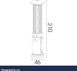 thumbnail of Danieli - Stufa a Fungo a Gas riscaldante per esterno