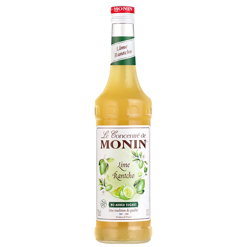 MONIN - Concentré de Rantcho Citron Vert 70 cl pour cocktails, limonades ou sirops à l'eau
