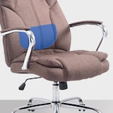 thumbnail of Bürostuhl XXL Xanthos Stoff braun