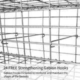 thumbnail of Gabionenkörbe 100 x 50 x 30cm / 6 Körbe