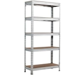 thumbnail of COSTWAY Estantería de Almacenamiento 150 x 75 x 30 cm, Estantería de Metal Pesado para Sótano con 5 Estantes Ajustables