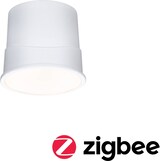 thumbnail of Paulmann LED Modul Einbauleuchte Smart Home Zigbee Base Coin    rund 50mm  Coin 4,9W 430lm 230V dimmbar 3000K Satin 92469