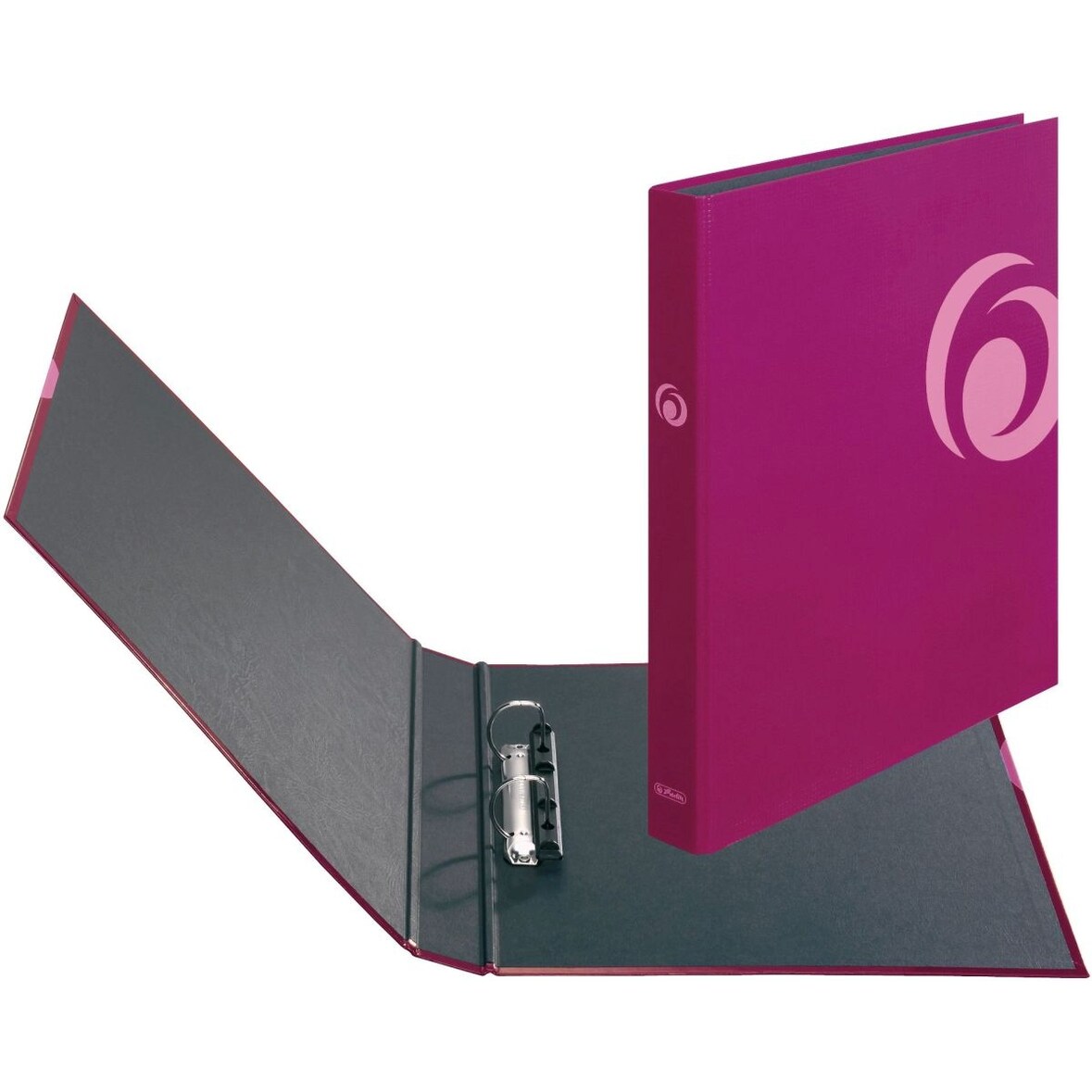 Ringbuch Fresh Colour 2 Ringe A4 25mm beere maX.file Packung mit 16 Stück