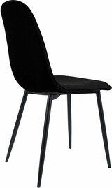thumbnail of 2er Set Esszimmerstuhl RAZON - Stoff Schwarz 45x54x88 cm | Essstühle Esszimmerstühle Küchenstühle Wohnzimmerstühle