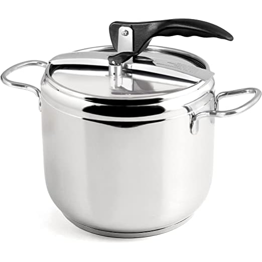 Inoxpran Pentola A Pressione Acciaio Inox, Acciaio, Litri 7