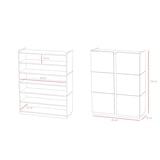 thumbnail of Zapatero HERDASA modelo 517 de la colección NEW YORK, en color nogal y grafito, con dos puertas.