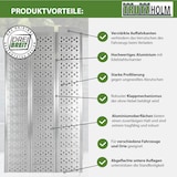 thumbnail of DREIBREIT by TRUTZHOLM Alu Auffahrrampe 255 x115 cm 2-fach klappbar 1020 kg gelocht extra Breite