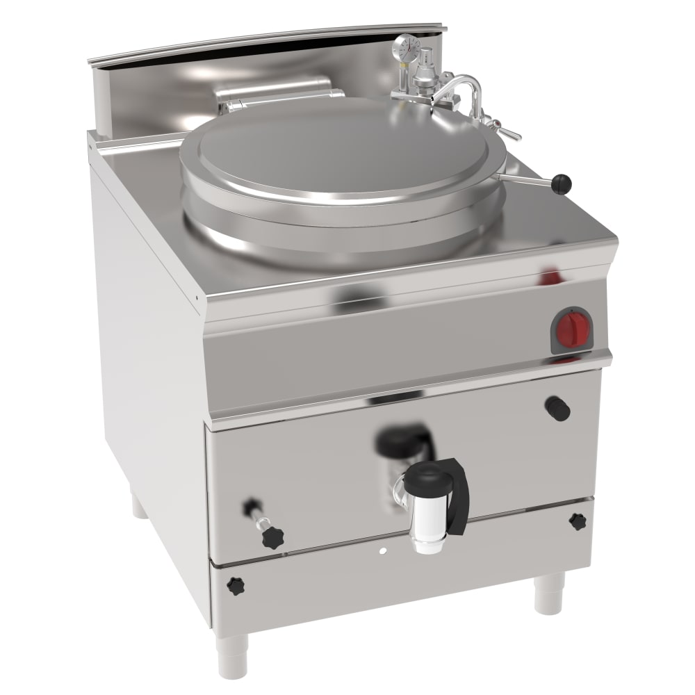 EURAST - Gas-kessel 150 liter op open onderstel - 800x900x900 mm - 21 Kw - 48570313