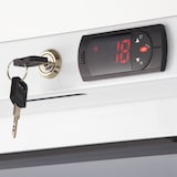 thumbnail of GastroHero Kühlschrank SRH60G | 590 Liter | Lagerkühlschrank mit Glastür | LED-Beleuchtung | abschließbar | digitale Temperaturregelung 0-8°C