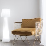 thumbnail of Lumisky Lampadaire d'extérieur filaire LADY E27 H110cm Polyéthylène Blanc
