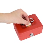 thumbnail of ARREGUI Elegant C9004 Cassetta di sicurezza con chiave | Cassetta Portavalori in acciaio con fessura | Cassaforte portatile de 12,5 cm | Rossa