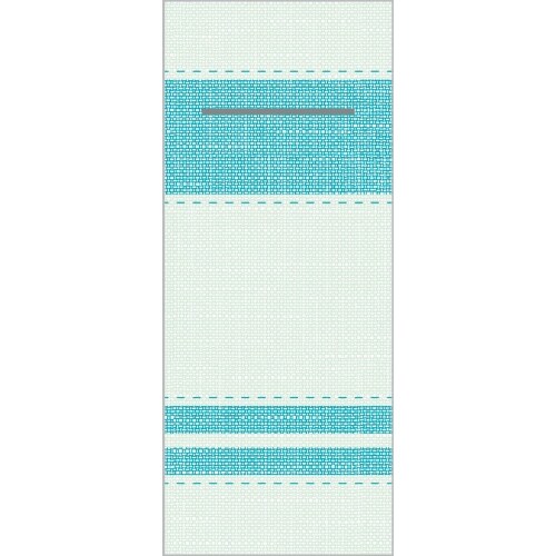 Mank Besteckservietten aus Airlaid, Brooklyn in Sky-Aqua "Pub", 40 x 33 cm, 75 Stück - Bestecktaschen Pocket-Napkins