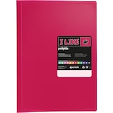 thumbnail of Pasta com 40 capas Poliplás “LIKE” Fucsia