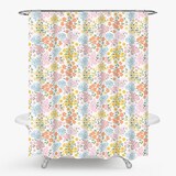 thumbnail of Cortina de Banho COLORFUL FLORAL 180x200cm