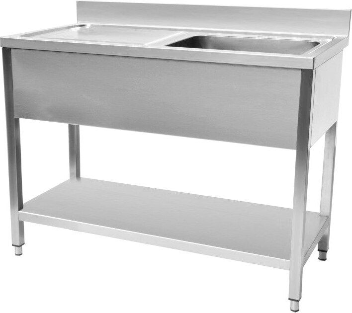 Plonge en inox 1000 x 600 x 950 mm | Cuist stsk 106L - Equipement ...