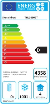 thumbnail of Skyrainbow Edelstahltiefkühlschrank, Inhalt 1333 Liter, GN2/1