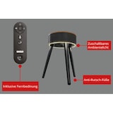 thumbnail of Unold 86545 Heizlüftertisch Henry mit Touch-Panel-Display Timerfunktion mit Ambiente-Licht integriertem Kipp-Schutz