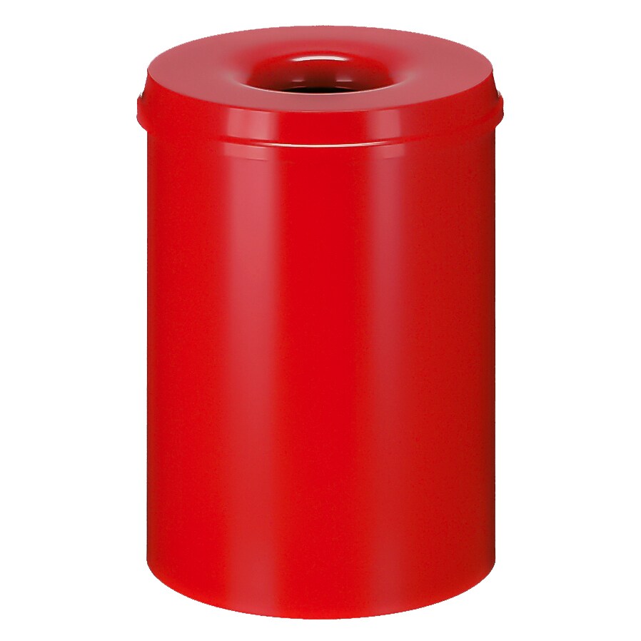 V-part Vlamdovende papierbak 30 ltr - rood