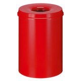 thumbnail of V-part Vlamdovende papierbak 30 ltr - rood