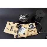 thumbnail of Clairefontaine Geschenkband 250mx10mm, Beschriftung Plaisir d'offrir - Schwarz & Weiß 602129C