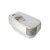 thumbnail of Starpak 25 bakjes, aluminium + inlegdeksel, vierkant PP-gecoat 1,5 l 7 cm x 13 cm x 24,2 cm