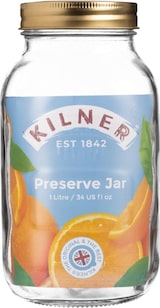 thumbnail of Kilner Weckglas mit Schraubverschluss 1 Liter