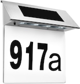 thumbnail of MONZANA® LED Hausnummer Solar beleuchtet Edelstahl Dämmerungssensor Beleuchtung Hausnummernleuchte Solarhausnummer