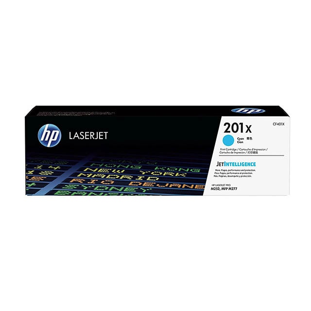HP CF401X Cyan Cartucho de Toner Original - 201X