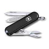 thumbnail of Victorinox Navaja de bolsillo Classic SD, 58mm, 7 funciones, hoja, tijeras, lima de uñas, negro