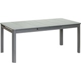 thumbnail of Table de jardin extensible en aluminium anthracite Milos 8 à 10 personnes Jardiline
