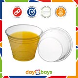 thumbnail of DayBays 800 Stk. Smoothie Becher 200ml Ø95mm Shakebecher 0,2L transparent RPET