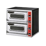 thumbnail of Pizzaoven met twee kamers voor pizza's tot Ø 400, 555 x 460 x 535 mm