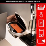 thumbnail of Mini Coffre-fort Portable -   - 5900EURDWHT - Avec Câble - Combinaison - Blanc MASTER LOCK