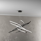 thumbnail of Moderner LED-Kronleuchter Top Light Tornado 69W 4450LM 1163/S80 Schwarz