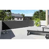 thumbnail of Premium Balkonsichtschutz Überlänge Sonnenschutz Balkonverkleidung (110x200 cm Weiss)
