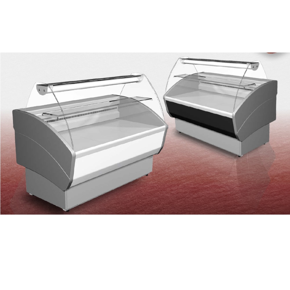 Banco Alimentare Vetrina Espositiva Mec Islanda 0/+7 °C - Larghezza (mm) 1180