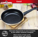 thumbnail of Magefesa Deep Galax - Juego de Sartenes 18 + 26cm, Acero Inoxidable, Libre de PFOA y Metales Pesados, Antiadherente Efecto Piedra, Induccion