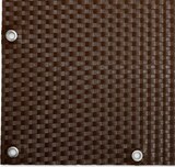 thumbnail of NYVI Polyrattan Balkon Sichtschutz Privafence - Balkonbespannung mit Metallösen - UV-fest, Wetterfest, Blickdicht 500x90 cm Braun