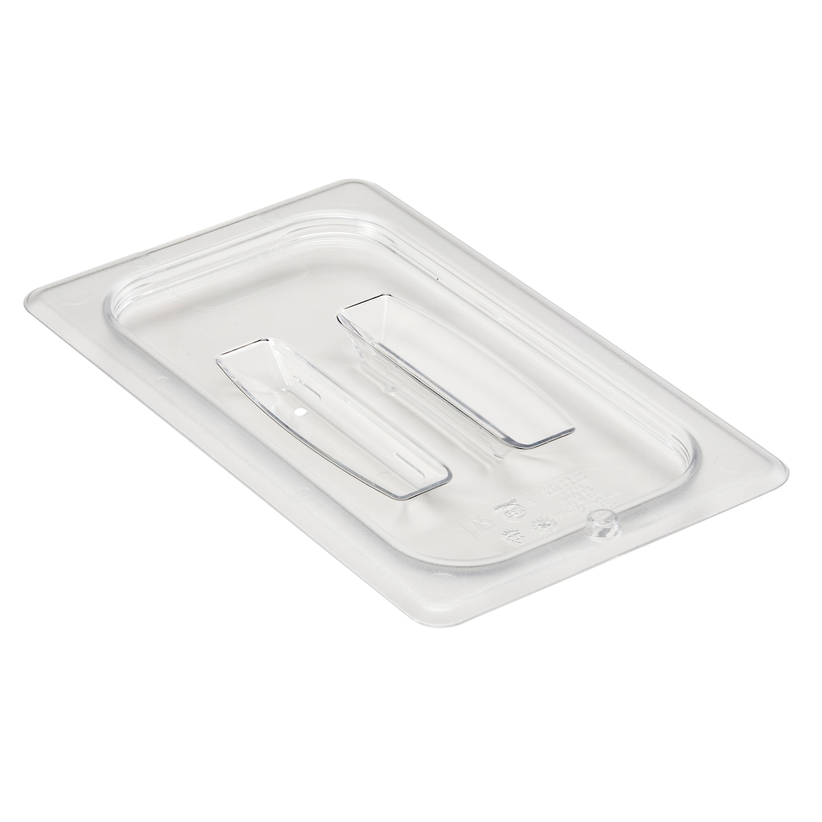 CAMBRO 40CWCH-135 - Tapa con asa GN 1/4 - 16,2 x 26,5 cm - Transparente - Venta 1 unidad.