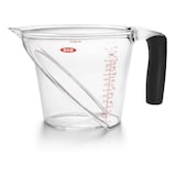 thumbnail of Oxo caraffa graduata 1000 ml angolata  in tritan, misura ml/oz/cups