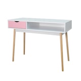 thumbnail of Consola Onepink Blanco/rosa 100x50x75cm Thinia Home